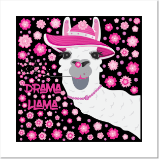 DRAMA LLAMA Posters and Art